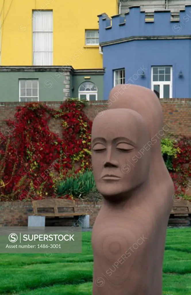 Close-up of a statue, Dublin Castle, Dublin, Ireland