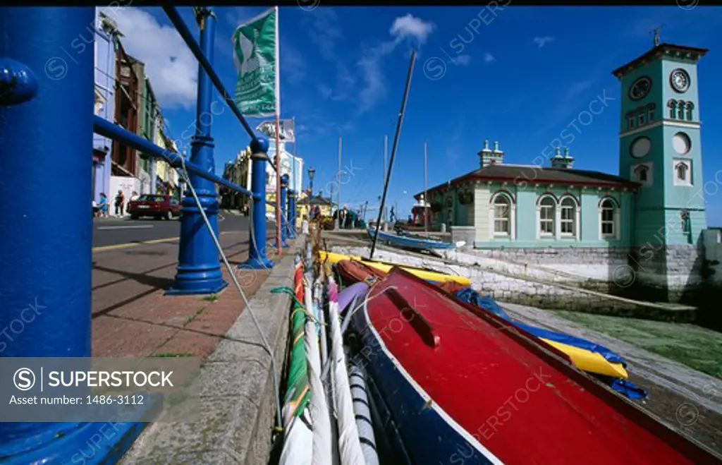Close-up of a boat, Cobh, County Cork, Ireland