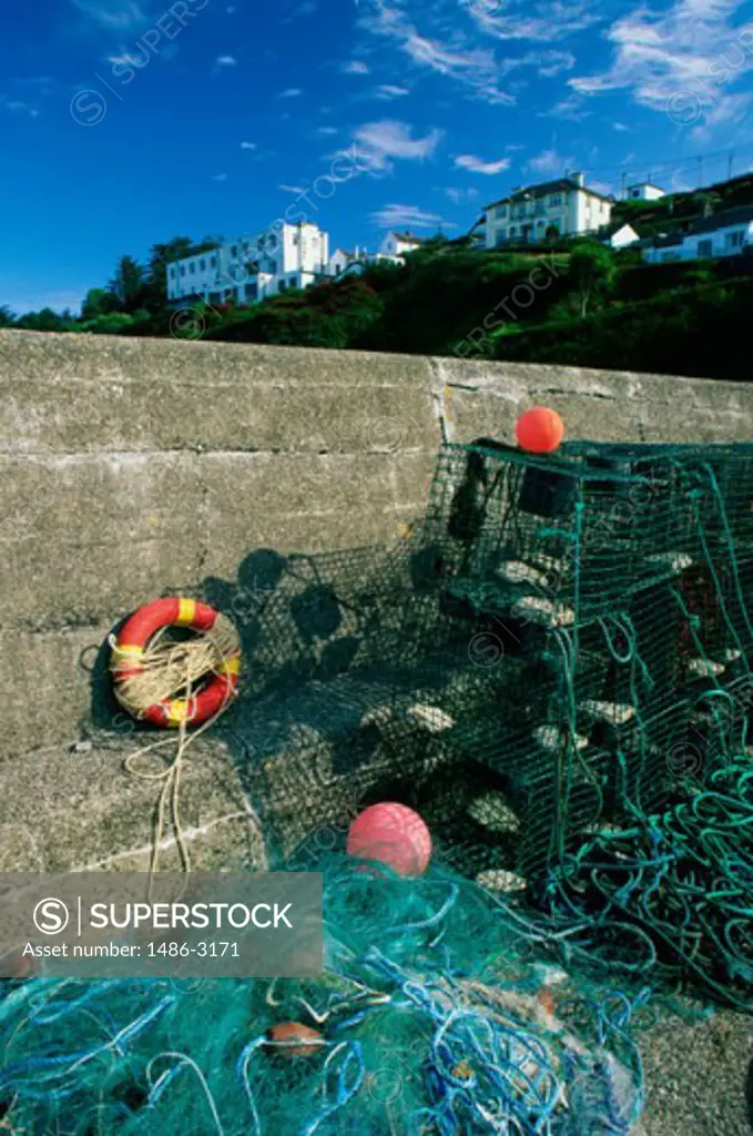 Fishing nets, Ardmore, Ireland