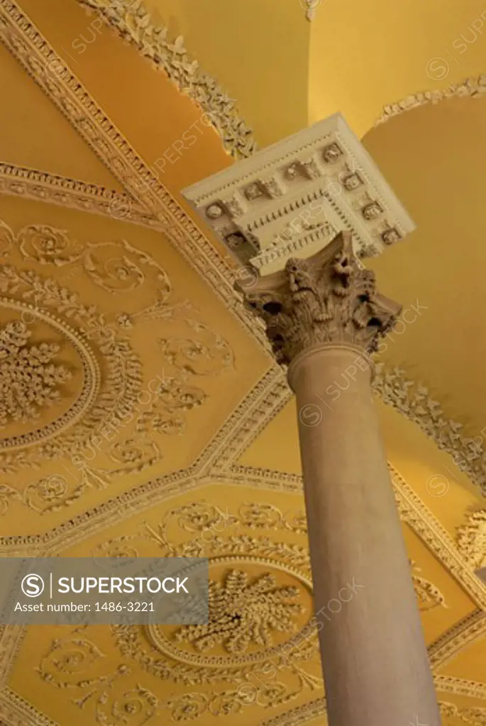 Low angle view of a column, Christ Church Cathedral, Waterford, County Waterford, Ireland