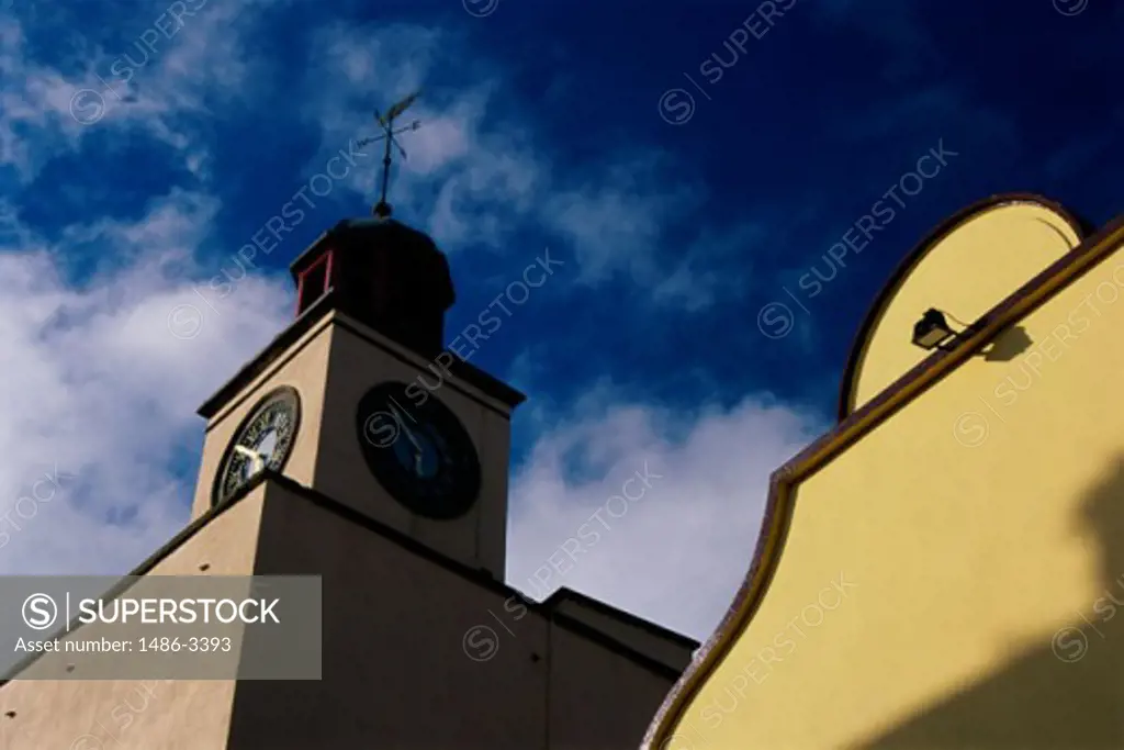 Low angle view of a clock tower, Carrick-on-Suir, County Tipperary, Ireland