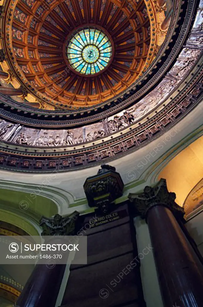 Interiors of a government building, Illinois State Capitol, Springfield, Illinois, USA