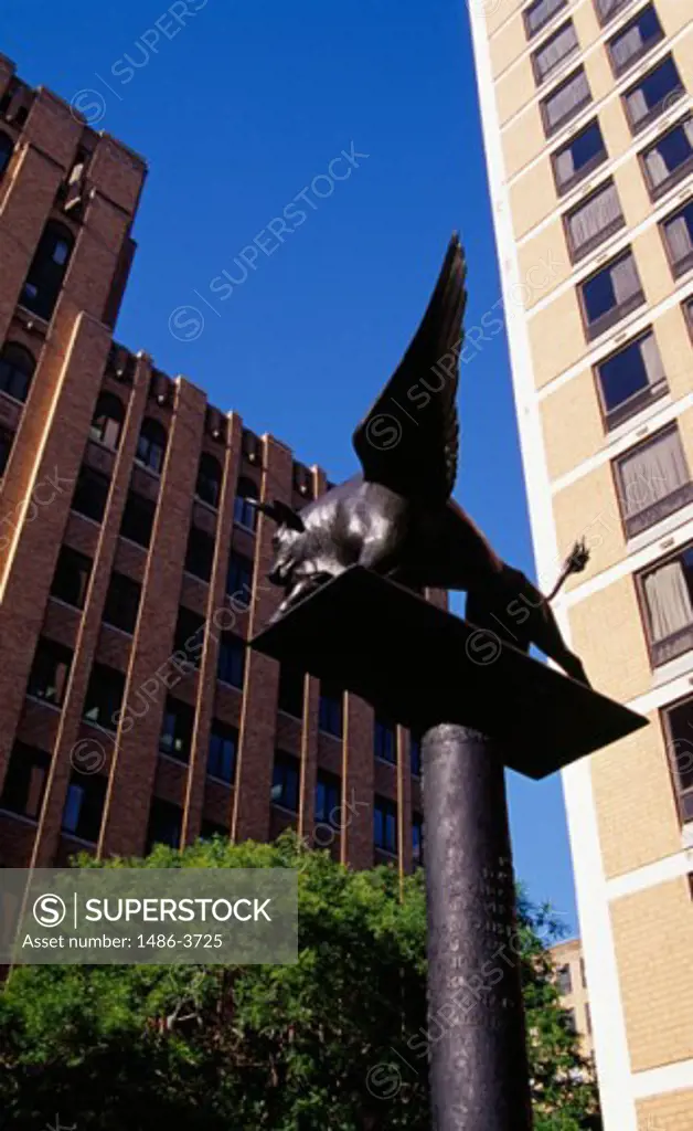 Winged Ox Sculpture Philadelphia Pennsylvania USA