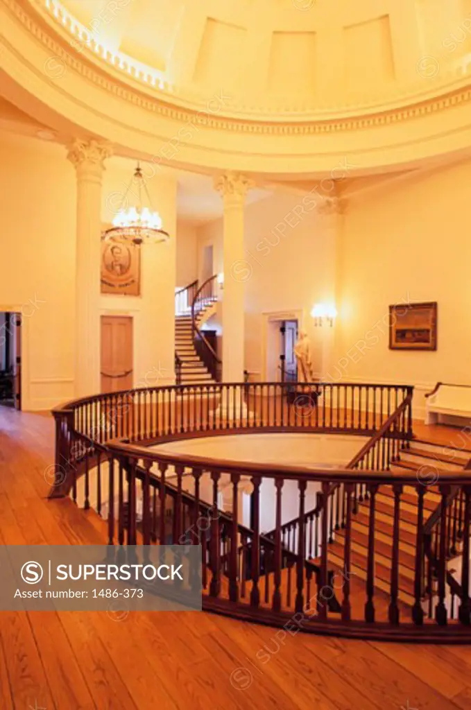 Interior of the Old State Capitol, Springfield, Illinois, USA