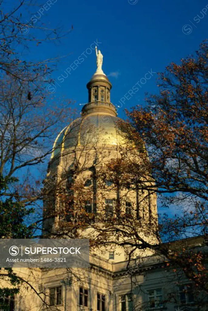 Dome roof of the State Capitol, Atlanta, Georgia, USA