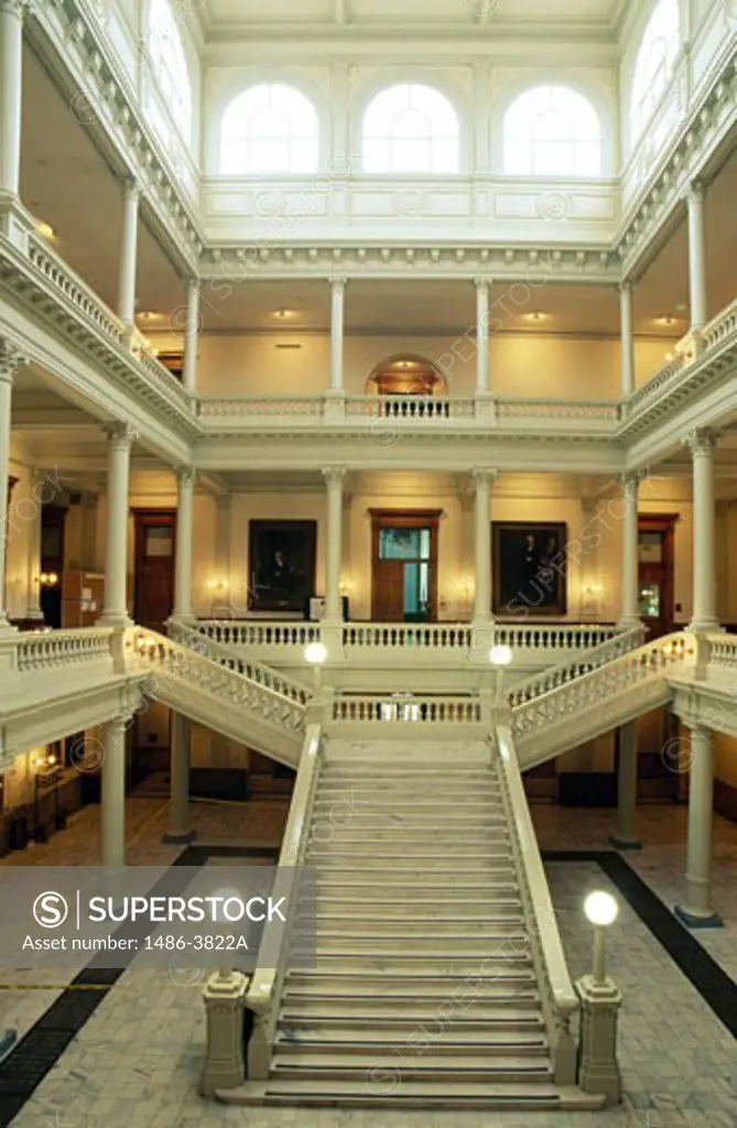 USA, Georgia, Atlanta, State Capitol interior