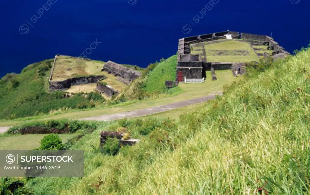 Brimstone Hill Fortress  National Park St. Kitts and Nevis