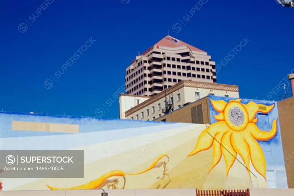 Low angle view of a building, Albuquerque, New Mexico, USA