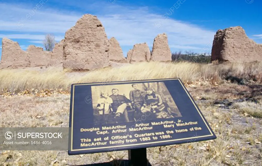 Fort Selden State Monument New Mexico USA