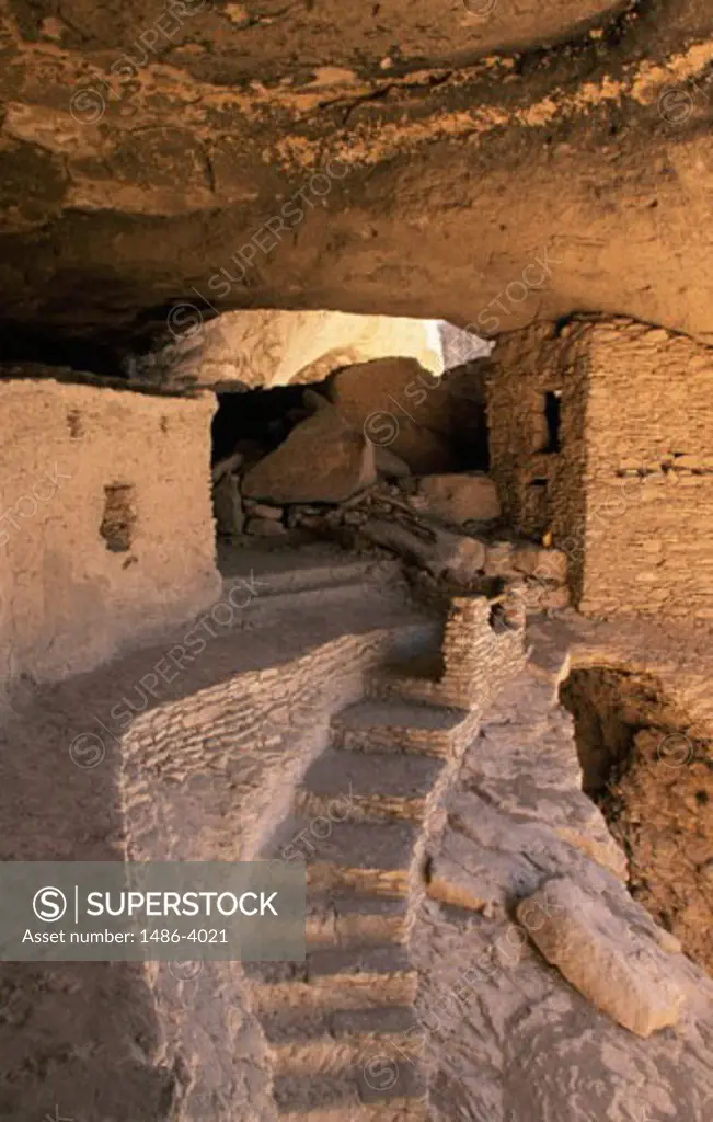 Gila Cliff Dwellings National Monument New Mexico USA