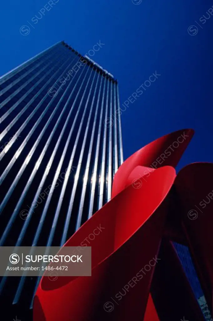 Low angle view of the Ecolab Tower, St. Paul, Minnesota, USA