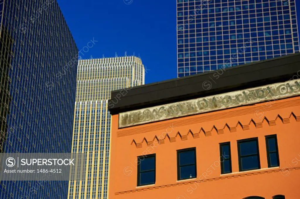 High rise buildings in a city, Minneapolis, Minnesota, USA