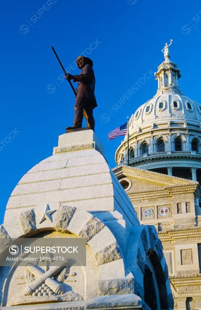 USA, Texas, Austin, Alamo Memorial at State Capitol