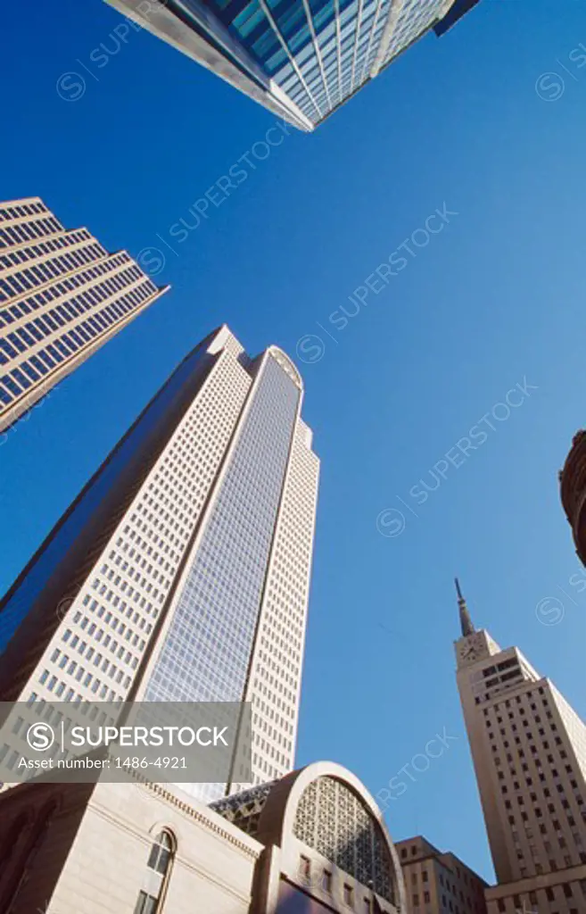 USA, Texas, Dallas, downtown skyscrapers