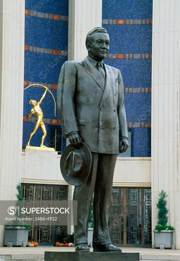 R.L. Thornton Statue Dallas Texas USA