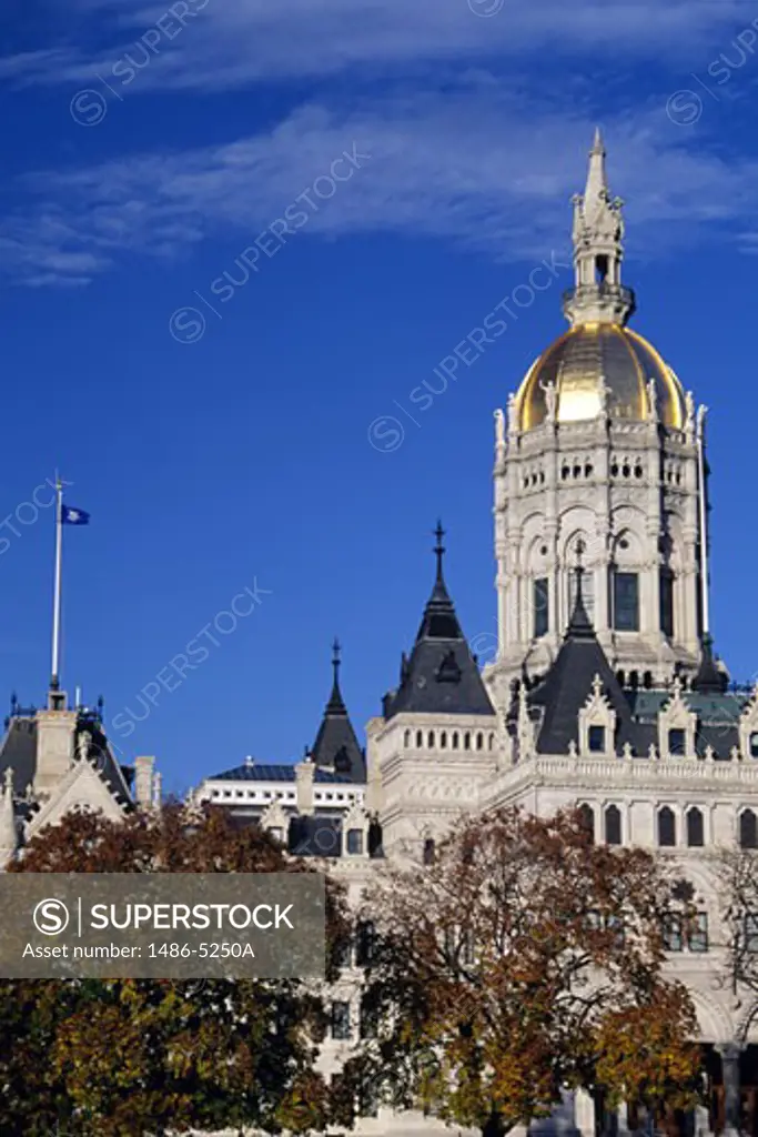 USA, Connecticut, Hartford, State Capitol