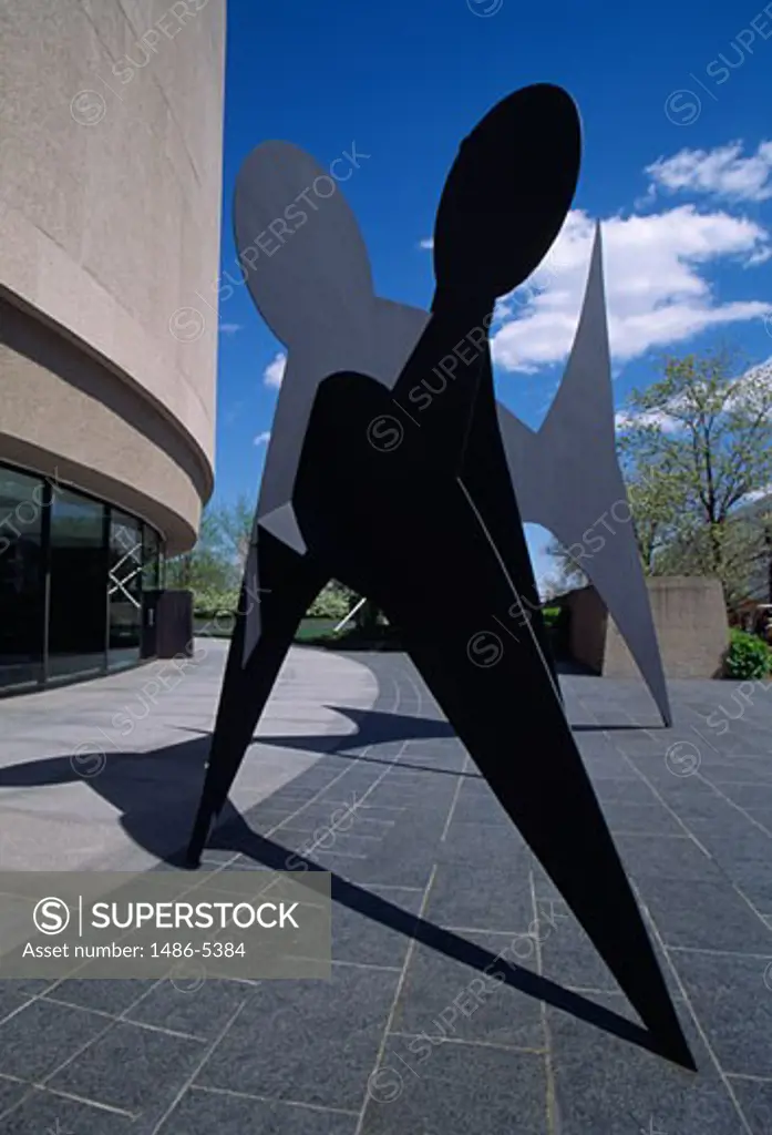 Two Discs by Alexander Calder Hirshhorn Museum and Sculpture Garden Washington, D.C. USA