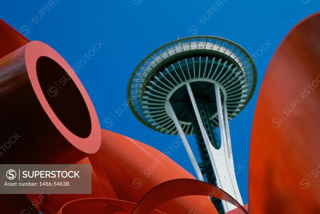 Olympic Ilaid Sculpture Space Needle Seattle Washington