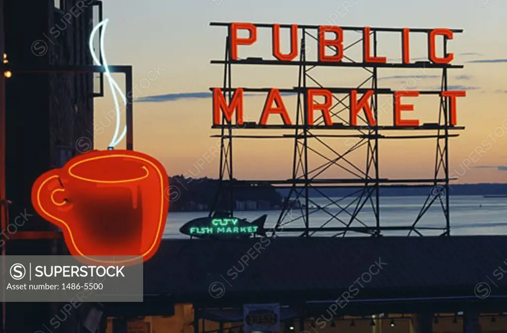 Pike Place Market Seattle Washington USA