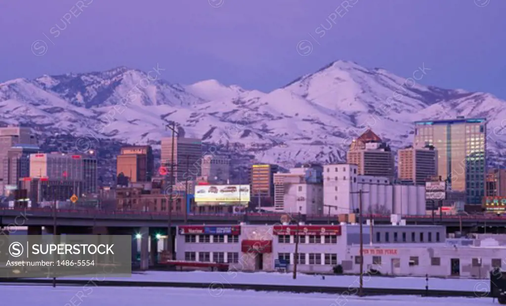 Wasatch Mountains Salt Lake City Utah USA