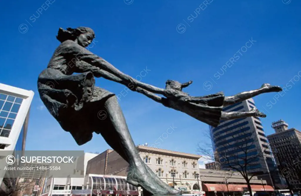 Counterpoint Statue Salt Lake City Utah USA