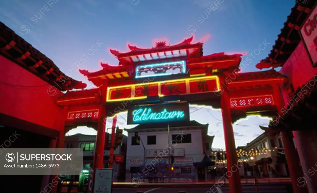 Chinatown Los Angeles California USA