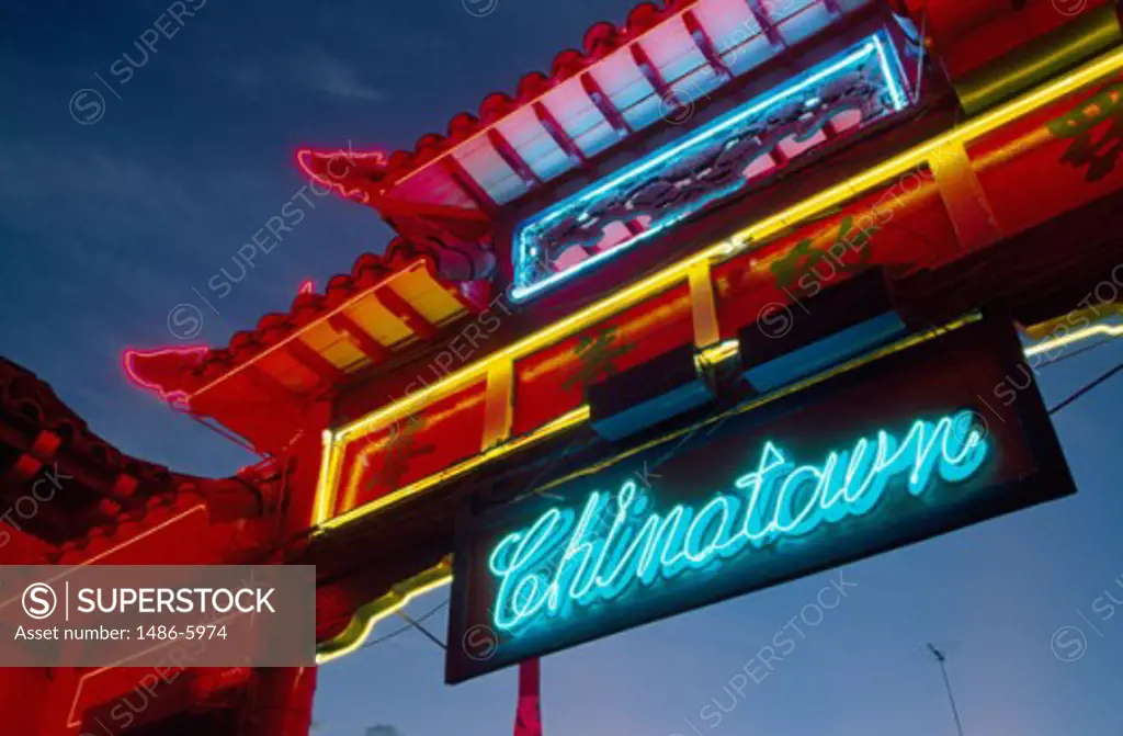 Chinatown Los Angeles California USA