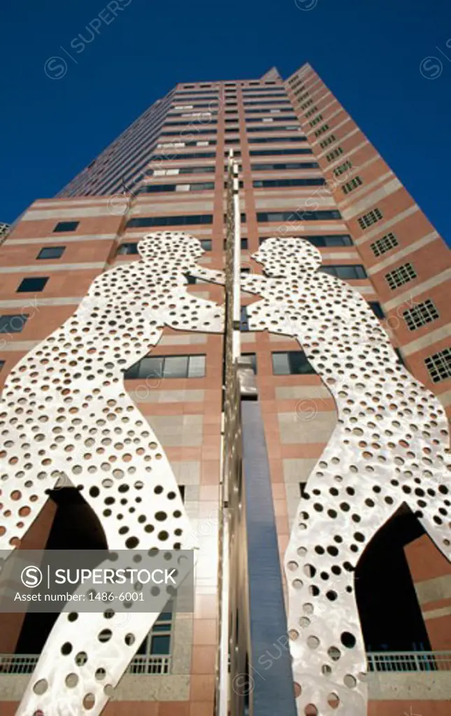 Molecule Man Sculpture Los Angeles California USA