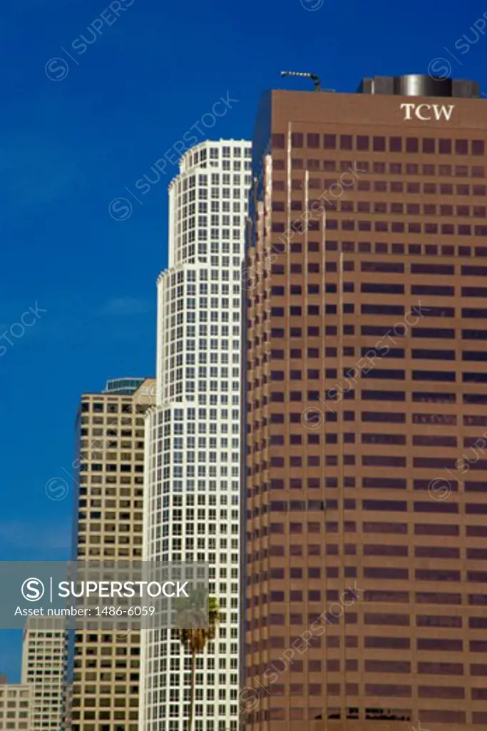 High rise buildings in Los Angeles, California, USA
