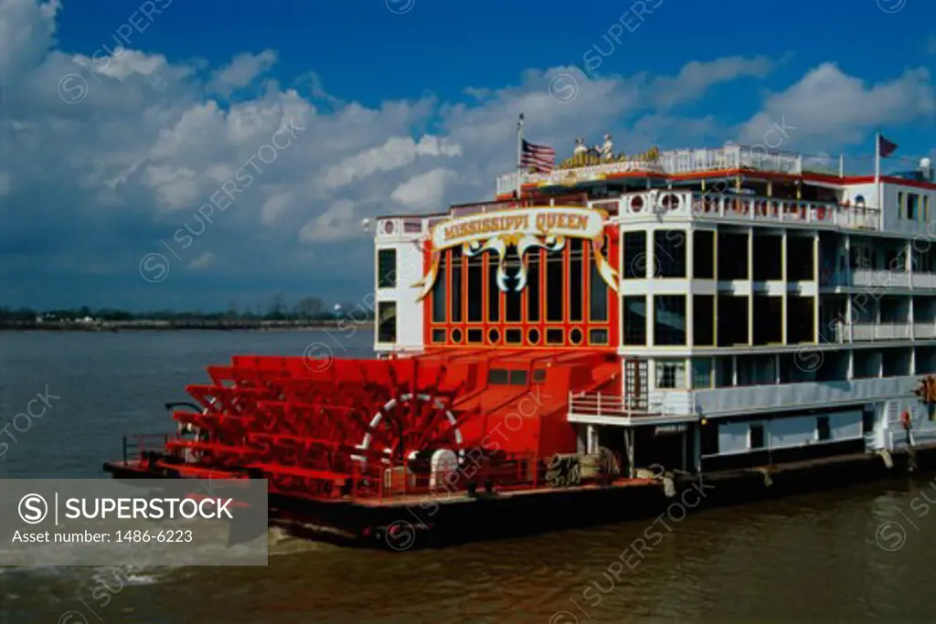 Mississippi Queen Paddle Steamer Louisiana USA