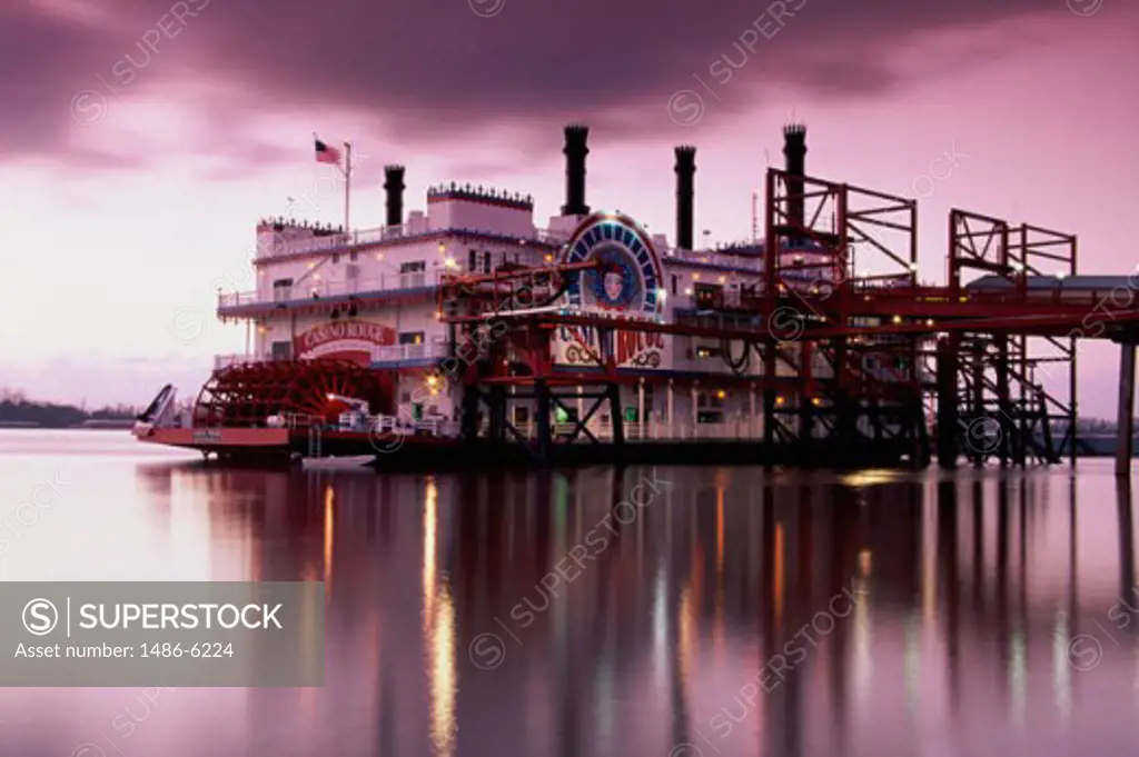 Casino Rouge Paddle Steamer Louisiana USA