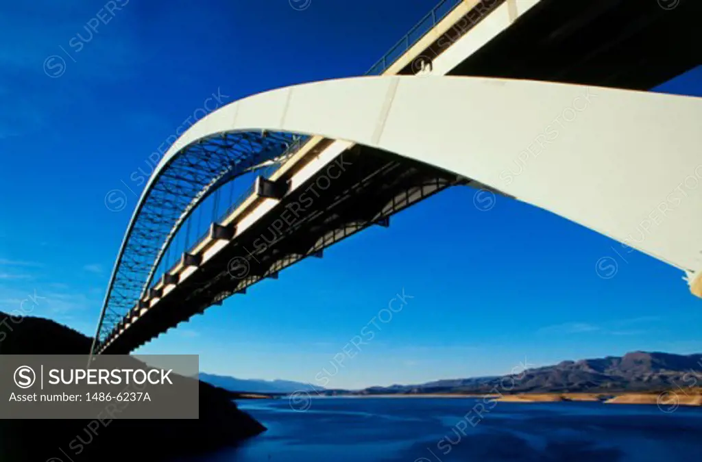Roosevelt Lake Bridge Arizona USA