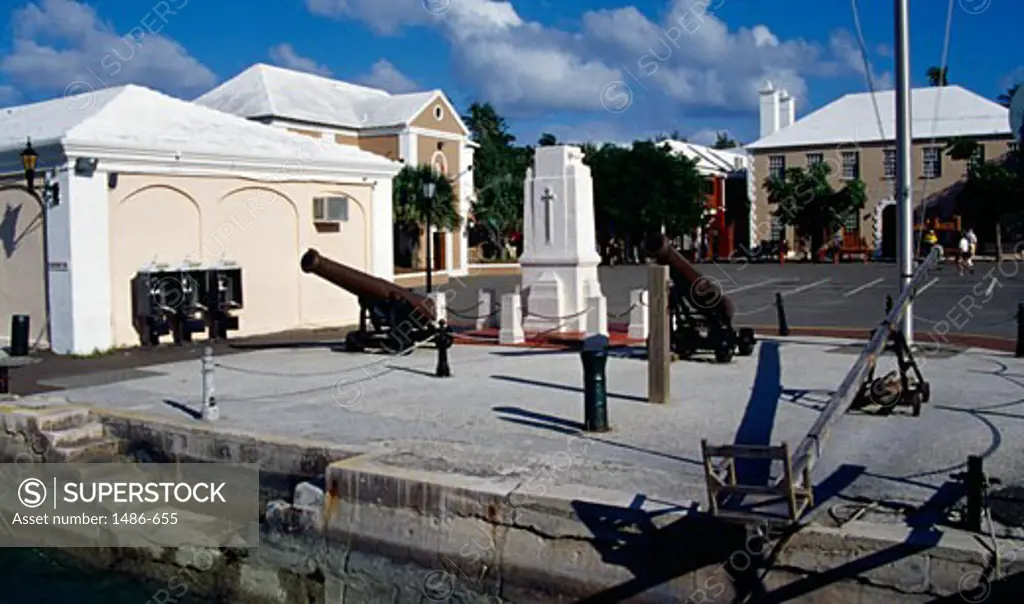 Royal Garrison Artillery Monument Kings Square St. George Bermuda