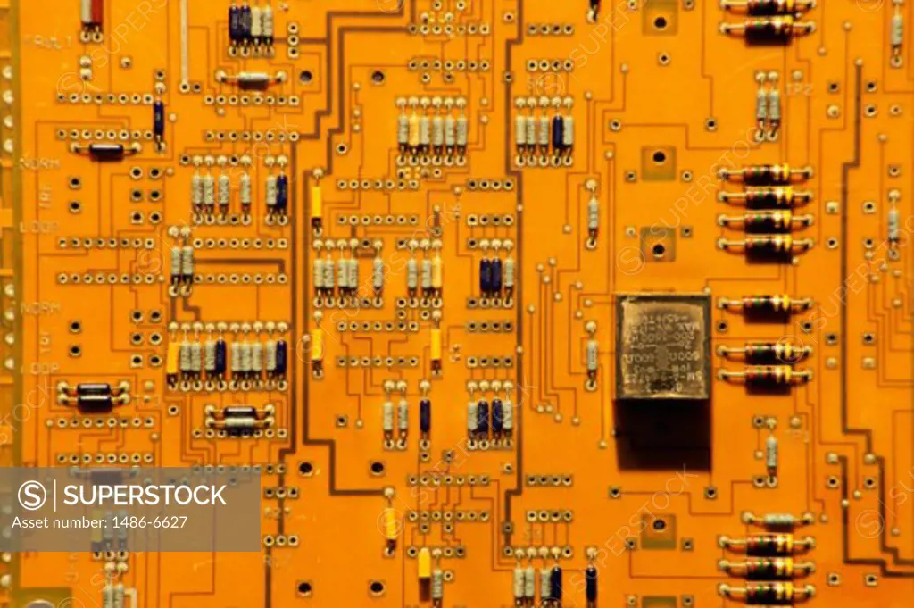 Close-up of a circuit board