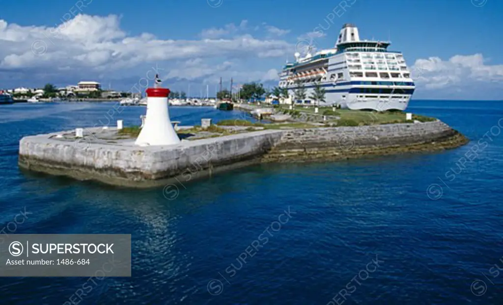 Cruise ship on a port, Royal Naval Dockyard, Bermuda