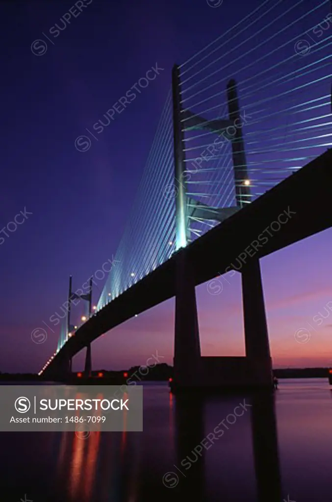 Dames Point Bridge Jacksonville Florida USA