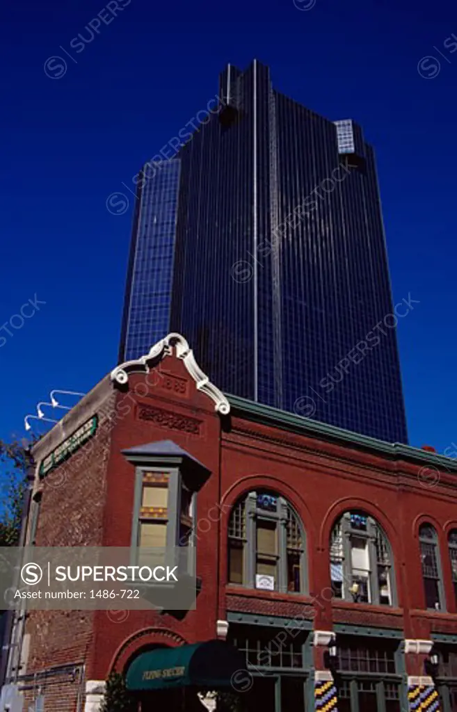 Commercial buildings in a city, Land Title Building, City Center Tower, Fort Worth, Texas, USA