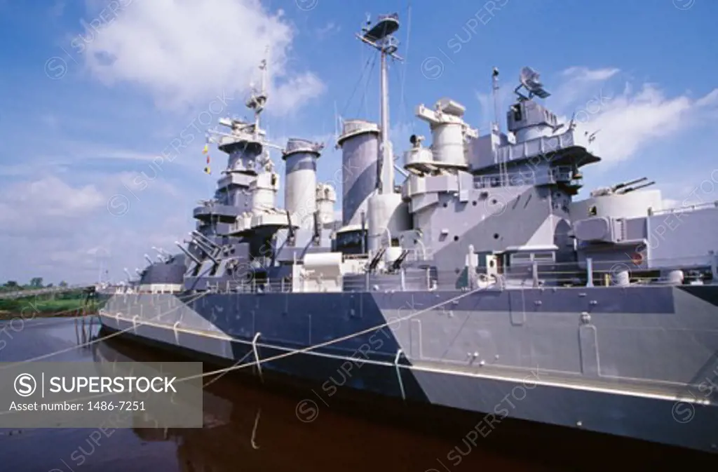 Battleship North Carolina USA