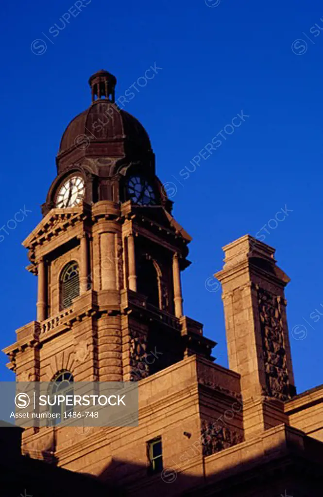 Low angle view of a courthouse, Tarrant County Courthouse, Tarrant County, Fort Worth, Texas, USA