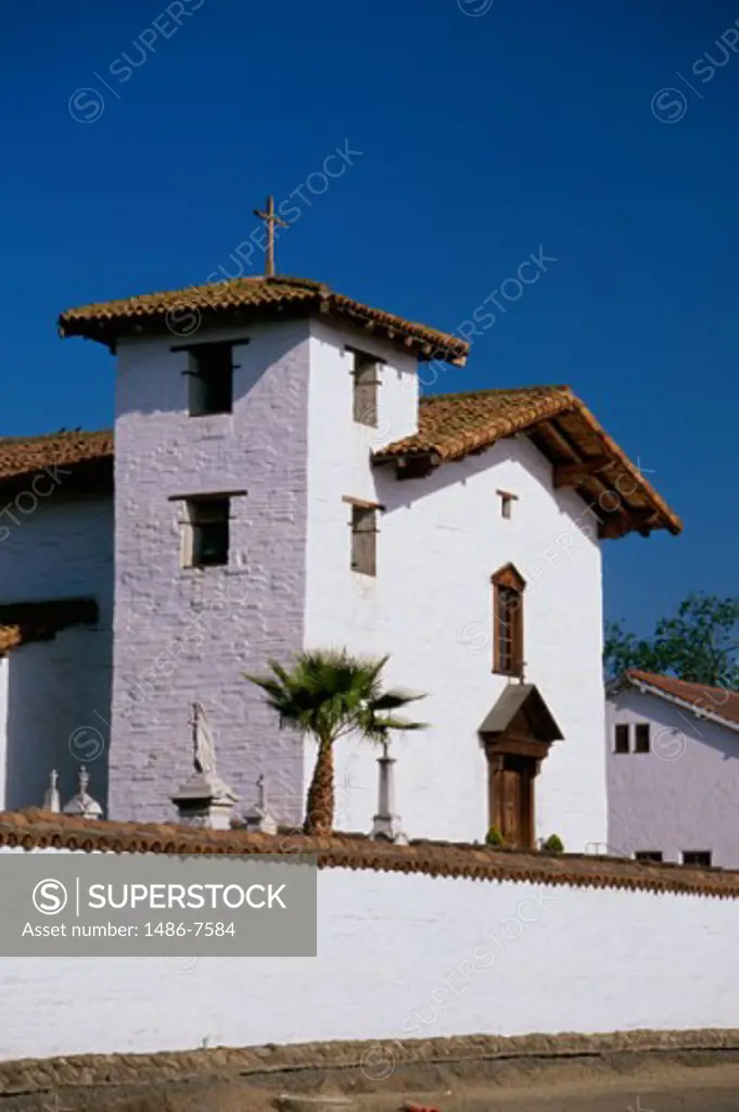 Facade of a church building, Mission San Jose, Fremont, California, USA