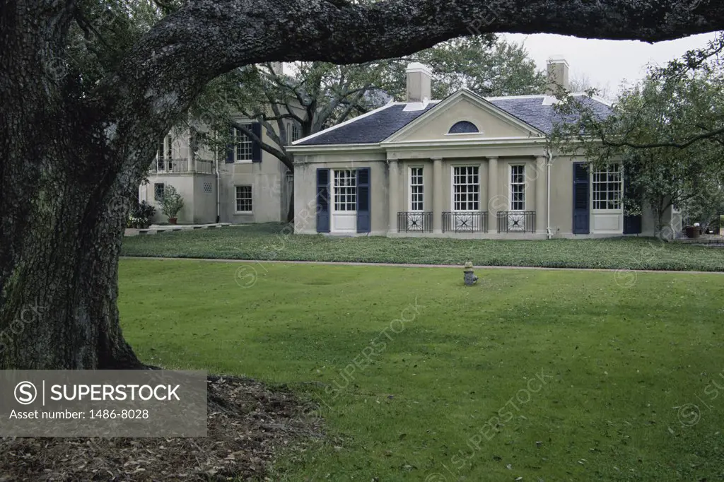 Facade of a house, Longue Vue House and Gardens, New Orleans, Louisiana, USA