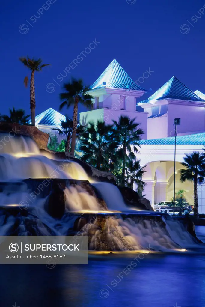 Waterfalls at Casablanca Resort and Casino, Mesquite, Nevada, USA