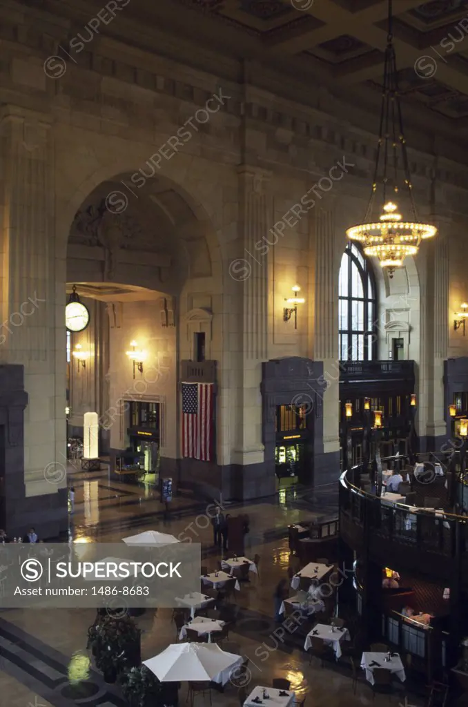 Interiors of an union station, Union Station, Kansas City, Missouri, USA