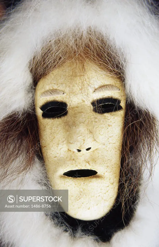Anaktuvuk Eskimo Mask Skagway Alaska  USA