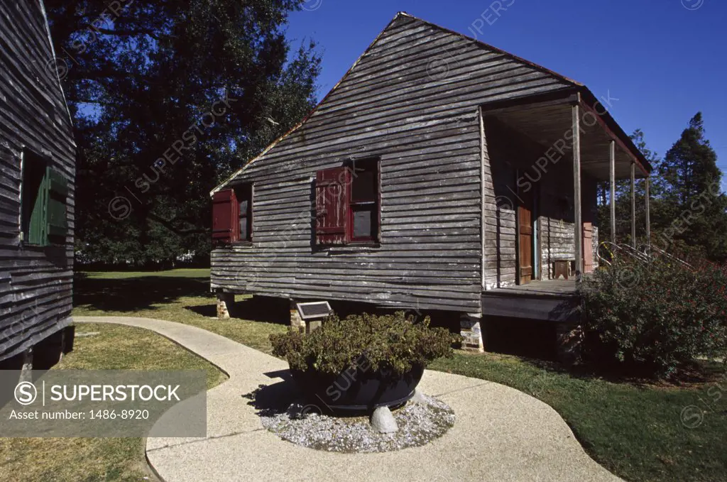 Cottages in a plantation house, San Francisco Plantation, Garyville, Louisiana, USA