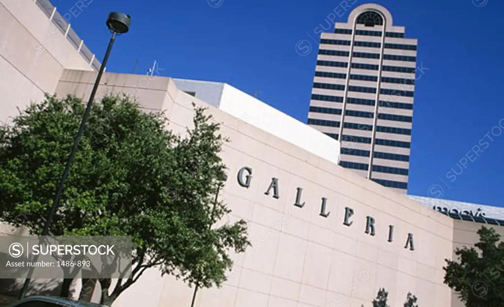 USA, Texas, Dallas, Low-angle view of Galleria Dallas building