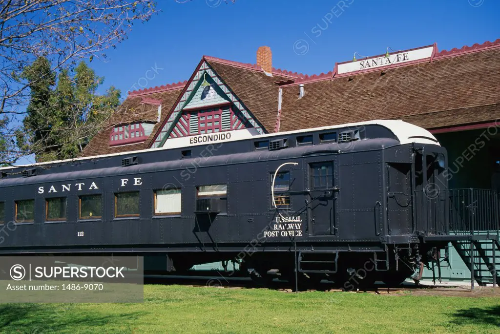 Santa Fe Rail Depot Escondido California, USA