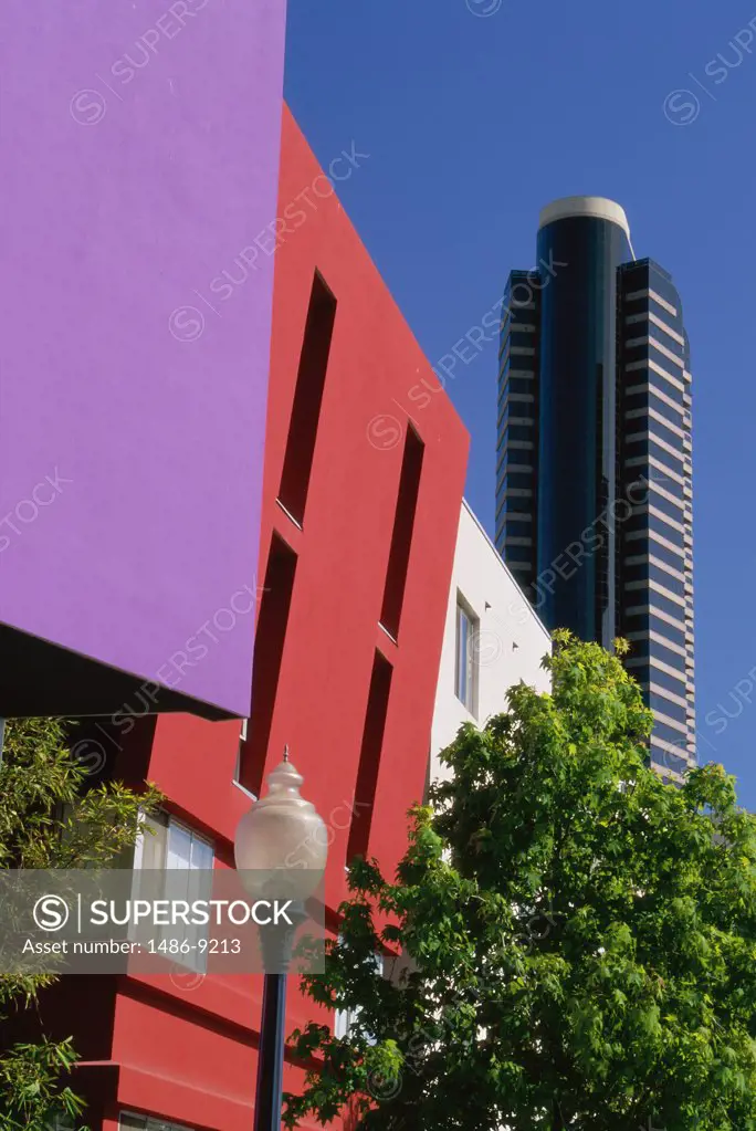 High rise buildings in a city, San Diego, California, USA