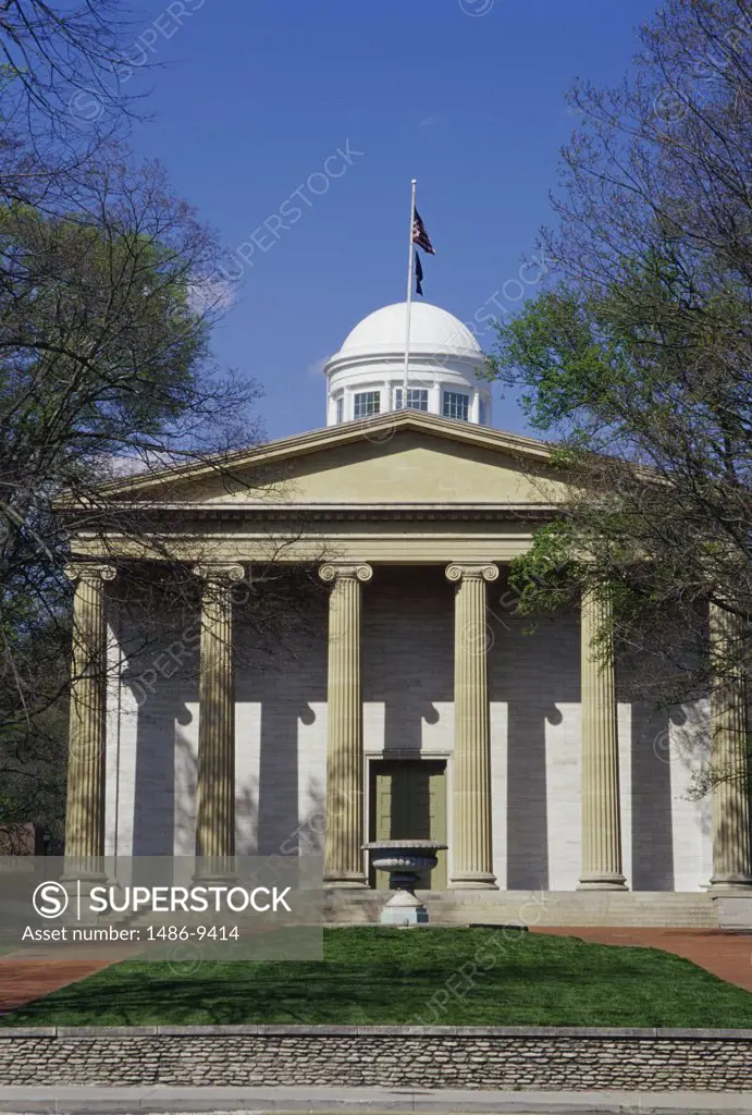 Facade of a museum, Old State Capitol, Frankfort, Kentucky, USA