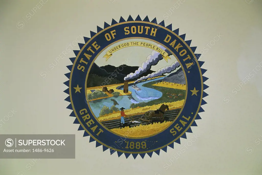 State Seal South Dakota USA